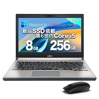 Amazon.co.jp: ノートパソコン 13.3インチ 軽量薄型